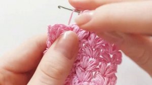 Как вязать узор КОСИЧКА крючком. Easy Crochet Pattern