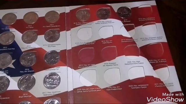 Моя коллекция монет США / Collection of coins of the USA
