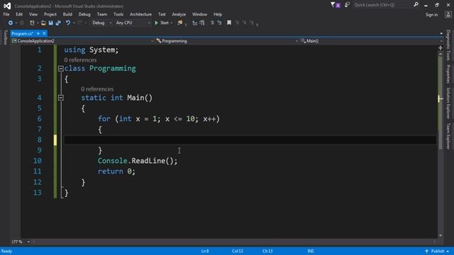C# How to create multiplication table смотреть онлайн