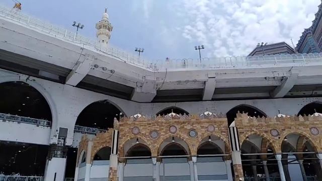 красивый вид 360 возле Каабы, дай Аллах всем мусульманам поехать на хадж и умра аминь