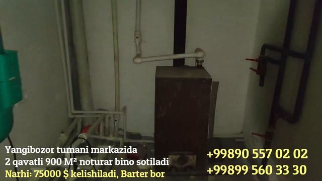 2 qavatli 900 M² noturar bino sotiladi / Yangibozor tuman markazi