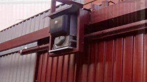 Откатные подвесные ворота Механол