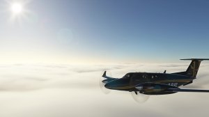 Могилев - Чернобыль - Белгород на KingAir 350 | MSFS2020