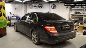 Дистанционный запуск двигателя Мерседес C-класс W204