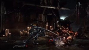 Mortal Kombat X; Чужой (Alien) - Fatality, Brutality, X-Ray.