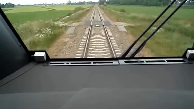 Train Drivers View in Holland Lw-Gn part 7 смотреть онлайн