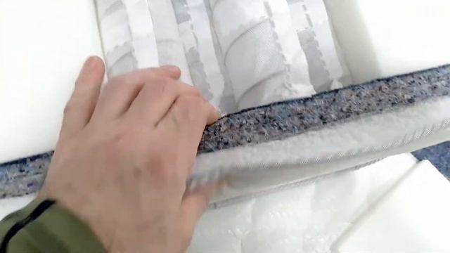 Ортопедический матрас без кокосовой койры и ППУ! Гипоаллергенный.