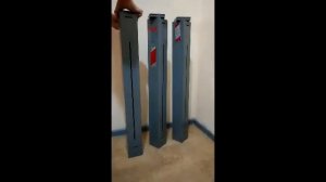 цепной барьер "Парконд-100" (установка крышки) шлагбаум