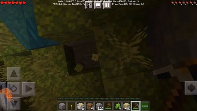 Я выживаю в Майнкрафт на телефоне версия 1.18 смотреть онлайн