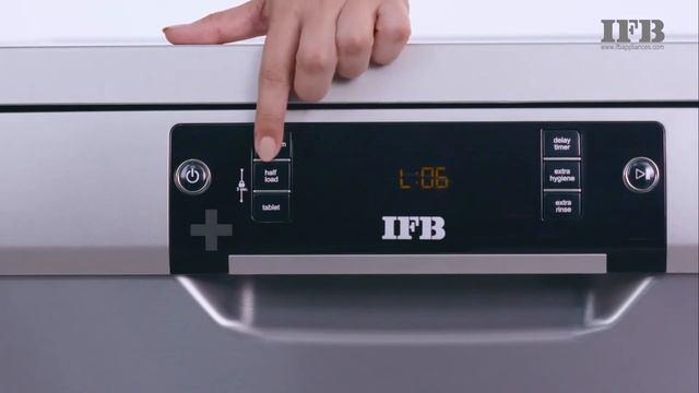 IFB dishwasher detergent, salt and rinse aid setting смотреть онлайн