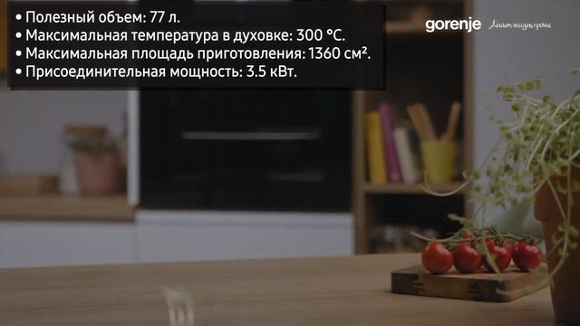 Духовой шкаф Gorenje BSA6747A04BG, BSA6747A04X смотреть онлайн