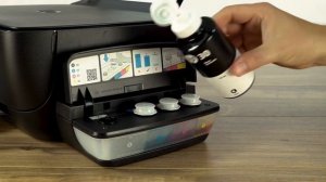 Заправка чернил в принтерах HP Smart Tank
