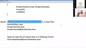 Java Lecture 25( import static , nested class , non-static nested class , static nested class )