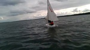 Июль 2014 / Учимся ставить спинакер :)