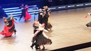 Восторг. Очень красиво. Бальные танцы, Чемпионат Испании, Сеньоры.