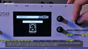 MOOER GE250 Amp modelling and Multi-effect