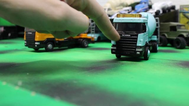 Scania Cement Mixer Truck .Teama Toys.Scale 1/48.Diecast Custom.Тюнинг модельки. смотреть онлайн