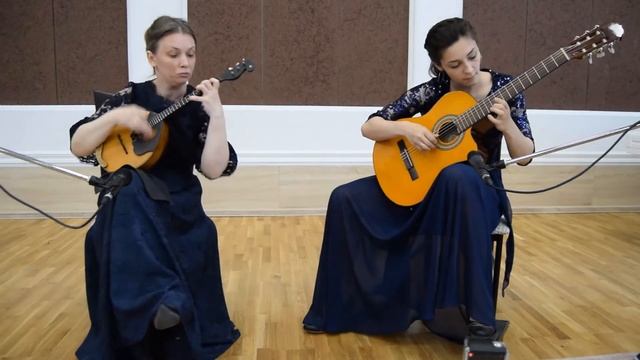 дуэт домры и гитары "В.Козлов - пьеса в стиле Фламенко" смотреть онлайн