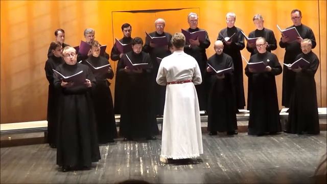 ХОР НОВОСПАССКОГО МОНАСТЫРЯ - ПАВЕЛ ЧЕСНОКОВ - "С НАМИ БОГ!" - ММДМ,26.11.17