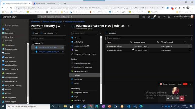 Secure Access to Azure VMs with Azure Bastion смотреть онлайн
