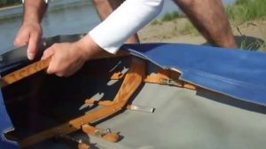 Сборка байдарки RZ85 (Faltboot Pouch RZ85) подробная инструкция часть 2