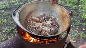 Дамлама (Дымлама, Димляма) в казане. Европейский вариант. Быстро, душевно и очень вкусно!