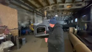 Банная печь "ТриаТ" с принудительной системой воздушного отопления #баннаяпечь #баня #триат