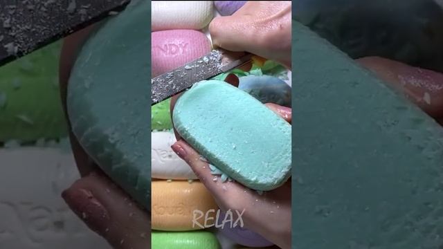 Режу современное сухое мыло. Асмр соап. Релакс. Резка мыло. #asmr #soap #режутмыло #асмр