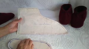 Мастер-класс по пошиву домашних тапочек часть 1
