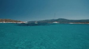 Невероятная Голубая Лагуна в Греции 4K | На лодке по Халкидикам - Ситония, Вурвуру
