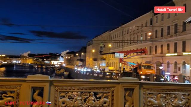 SAINT - PETERSBURG 🇷🇺 Russia CITY CENTER / Nevsky Prospekt 🎗 May 9 - Victory Day! смотреть онлайн