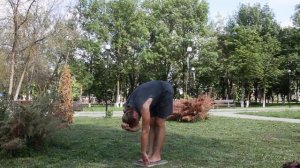 Цигун шаолиньских монахов  Удержание Луны на доске с гвоздями