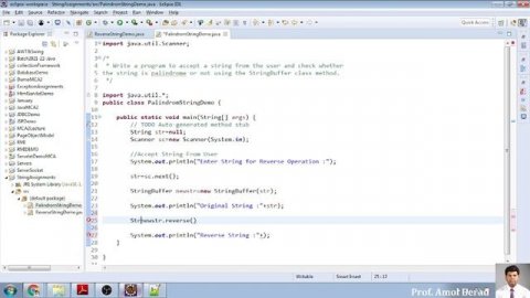 Java Programming :String Assignments