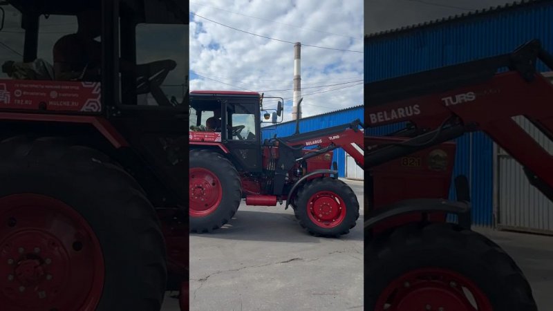 Сюрприз для фермера из Канады #tractor #farmer #новыйбеларус #agriculture #shorts