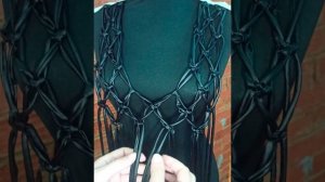Мастер-класс Платье сетка макраме. Для продажи на маркетплейсе.