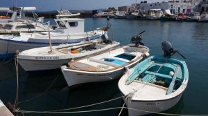 Greek island of PAROS: The stunning fishing village ?? of NAOUSA, scenic views!