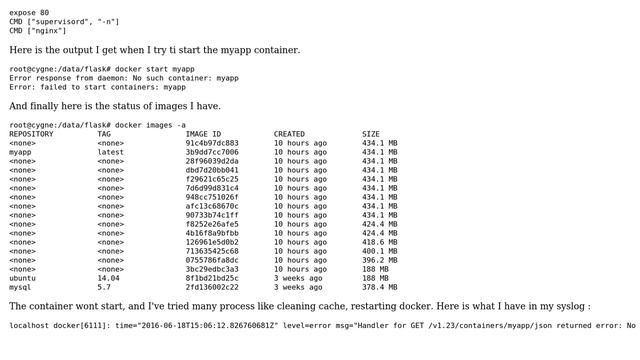 DevOps & SysAdmins: Can not start a Docker container смотреть онлайн