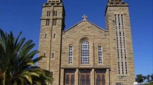 protestant cathedral... Maseru, Lesotho (Subsaharian Africa)