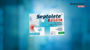 С тройной силой Септолете тотал устрани инфекцию, воспаление и боль.