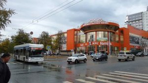 город уфа 09 09 2023 черниковка колхозный рынок ул кольцевая.ufa city russia tram trolleybus