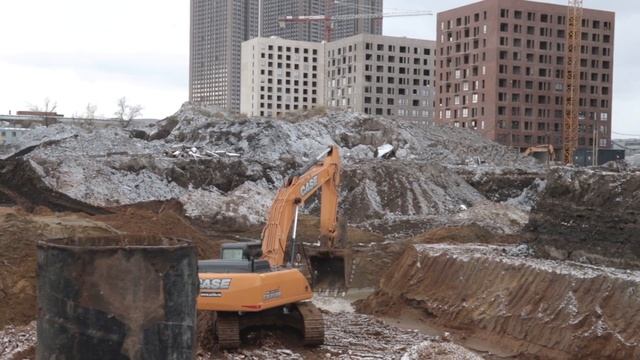 Гидровращатель Delta RD-35 помогает строить жилые дома в Москве