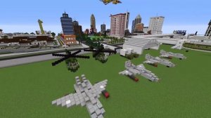 Minecraft PE Maps - Huge TN CITY Map With Download - MCPE 1.0 / 1.0.0