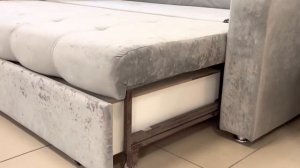 Прямой диван Алекс Премиум с тройным выкатным механизмом