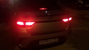 Повторитель стоп сигнала в стиле F1на kia rio 4