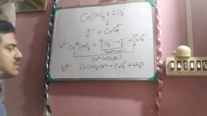 How to balance redox reaction in basic medium