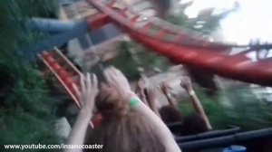 Muntanya Russa - Tibidabo Amusement Park (Mid-Row POV)