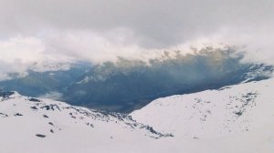 Домбай горы Кавказа- Волшебная сказка в горах все в снегу ❄ так красиво 2021 октябрь