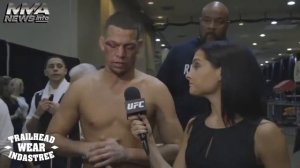 Интервью Нэйта Диаза после победы над Конором Макгрегором на UFC 196