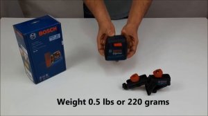 BOSCH GLL 30 Self-Leveling Cross-Line Laser