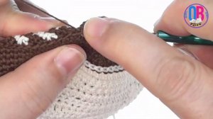 Пинетки ботиночки "Костик" крючком на двойной подошве